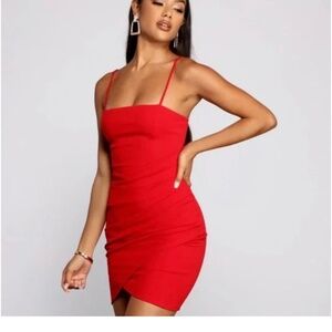 Windsor: Sound the Alarm Crepe Mini dress. Size Small - brand new